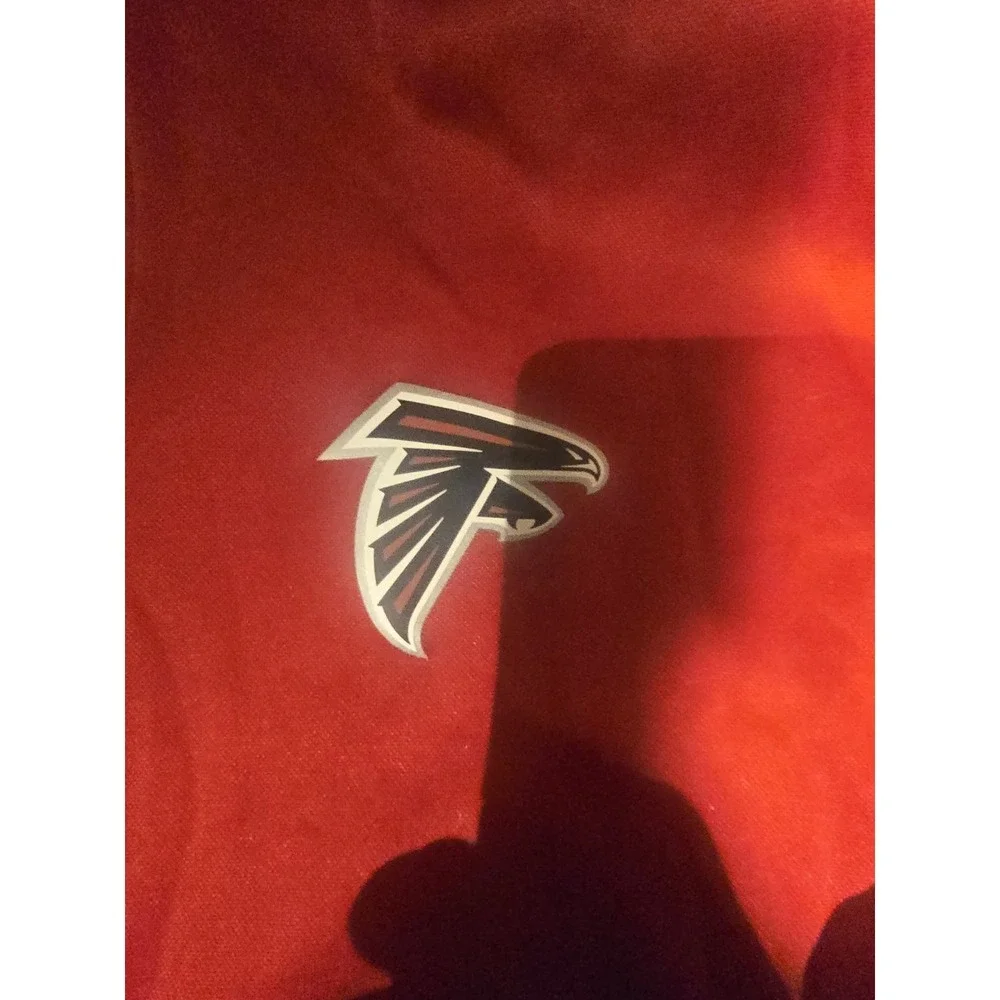 Atlanta Falcons Full Zip Jacket Mens Medium Red NFL Team Apparel Track